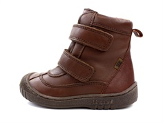 Bisgaard winter boot Ellis brown with velcro and TEX